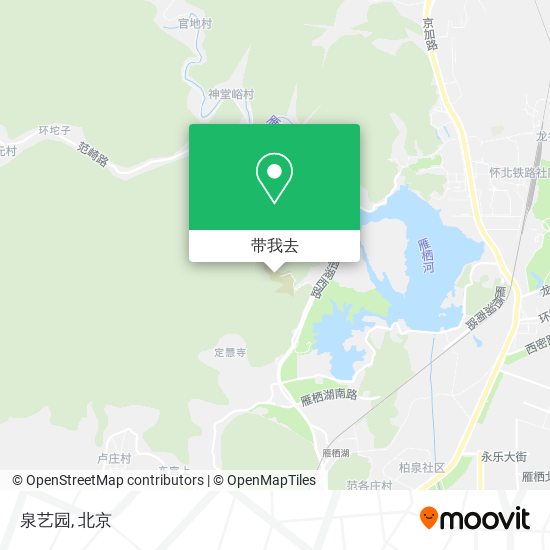泉艺园地图