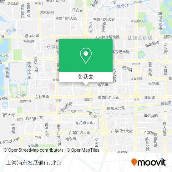 上海浦东发展银行地图