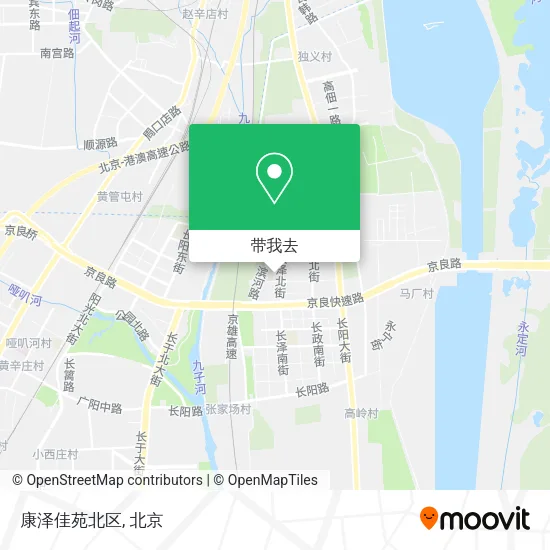 康泽佳苑北区地图