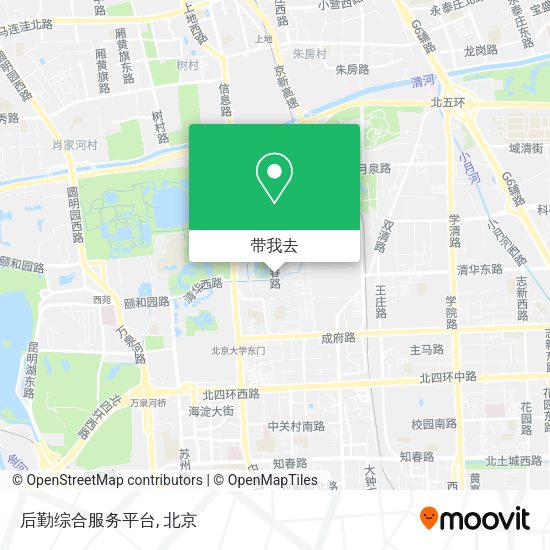 后勤综合服务平台地图