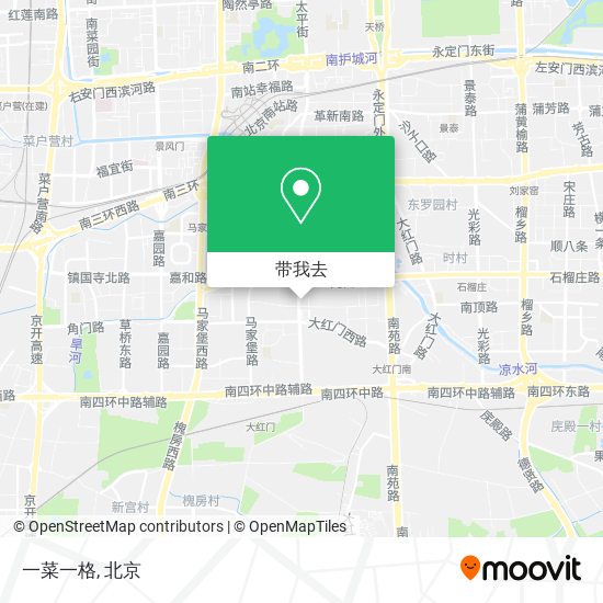 一菜一格地图