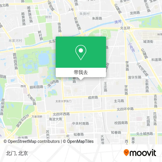 北门地图