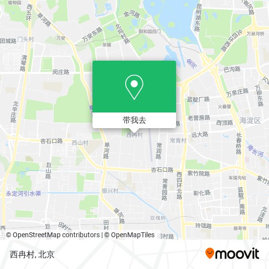 西冉村地图