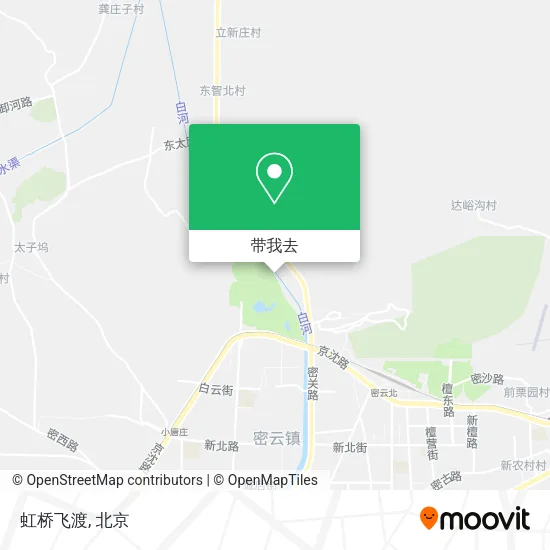 虹桥飞渡地图