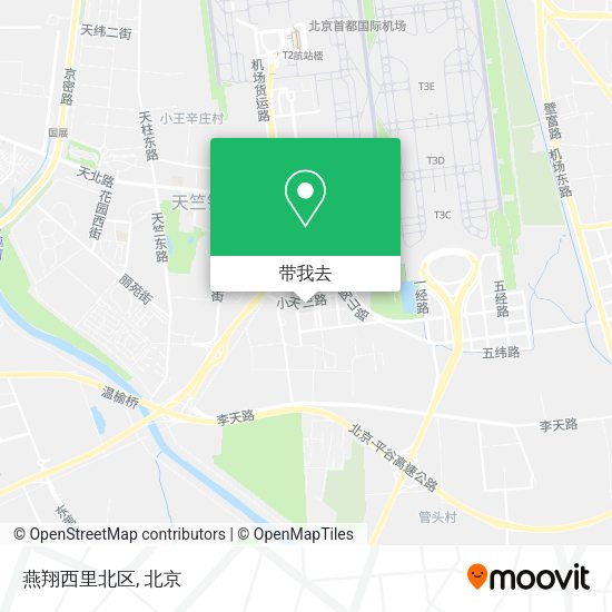 燕翔西里北区地图