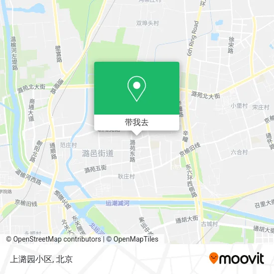 上潞园小区地图