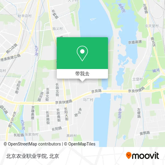 北京农业职业学院地图