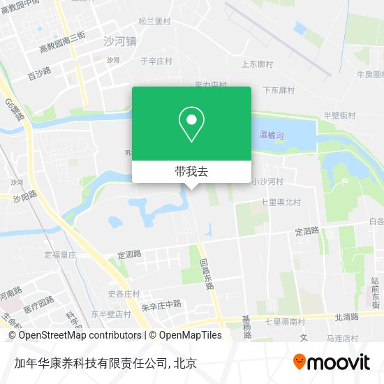 加年华康养科技有限责任公司地图