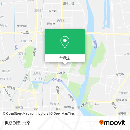 枫桥别墅地图