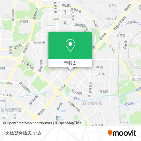 大鸭梨烤鸭店地图