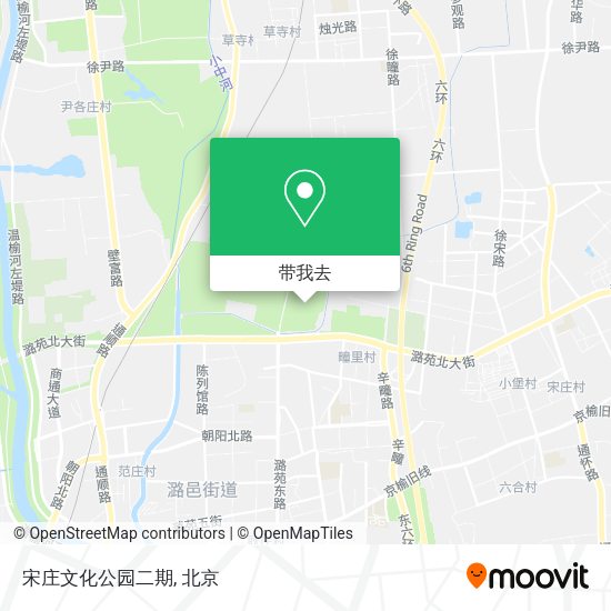 宋庄文化公园二期地图