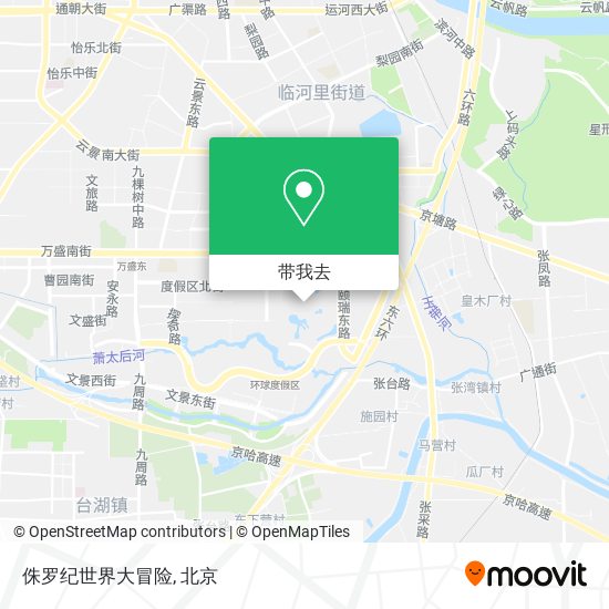 侏罗纪世界大冒险地图