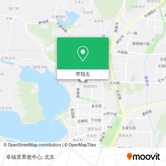幸福里养老中心地图