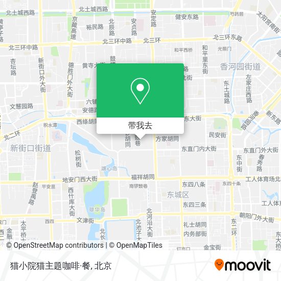 猫小院猫主题咖啡·餐地图