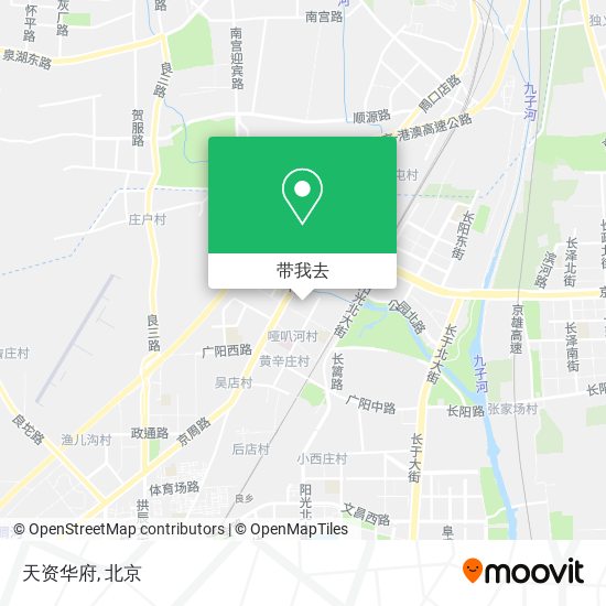 天资华府地图