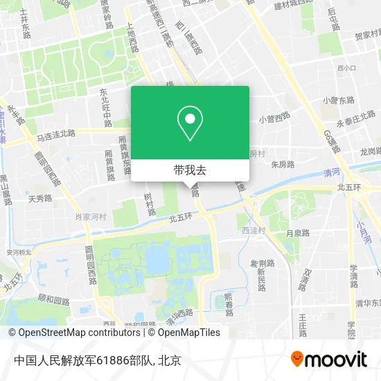 中国人民解放军61886部队地图