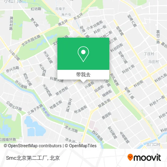 Smc北京第二工厂地图