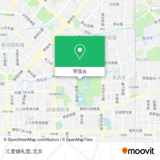 汇爱婚礼堂地图