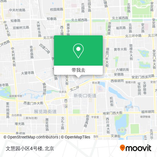 文慧园小区4号楼地图
