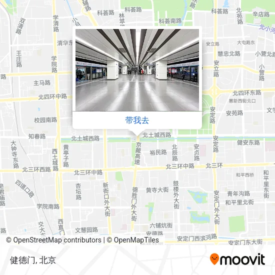 健德门地图