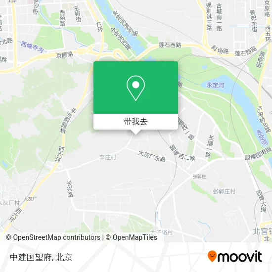 中建国望府地图