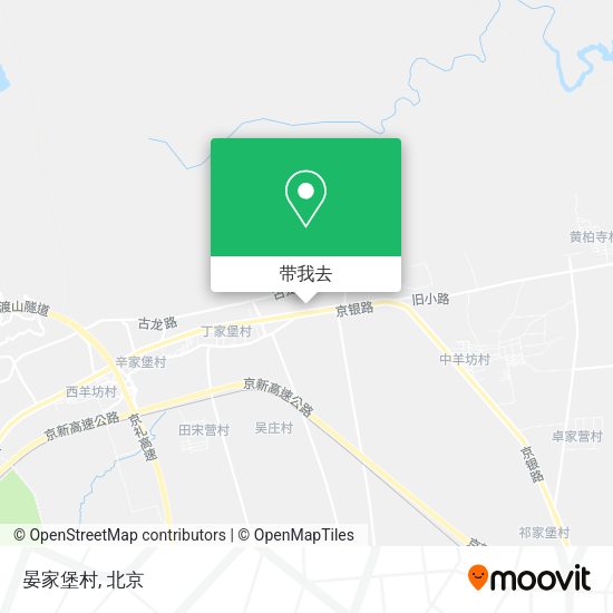 晏家堡村地图