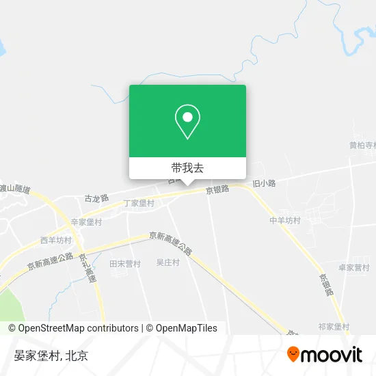 晏家堡村地图