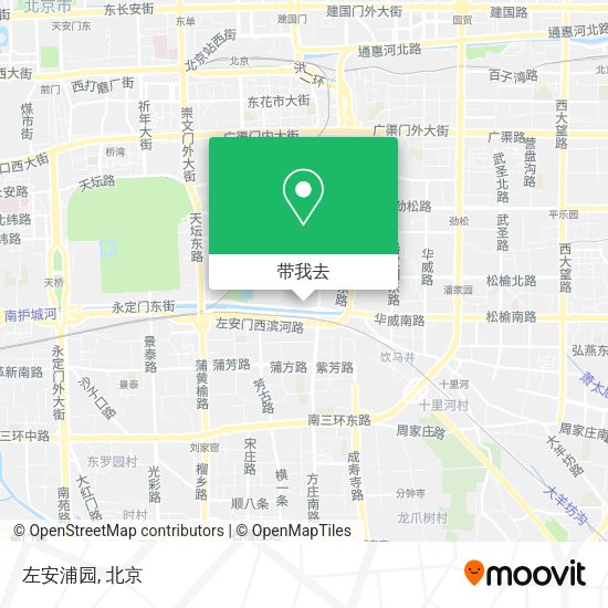 左安浦园地图