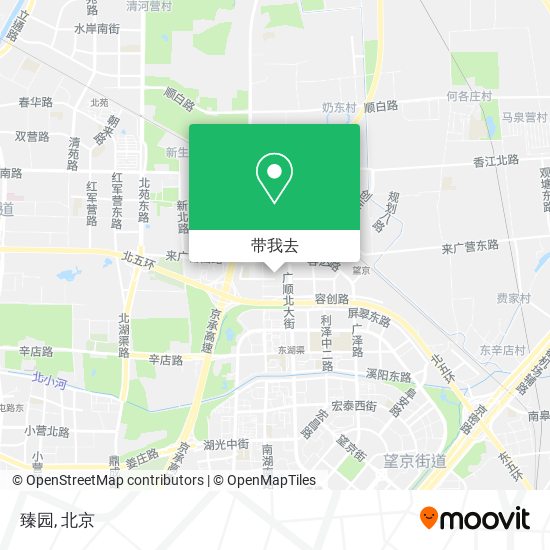 臻园地图