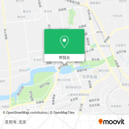 灵照寺地图