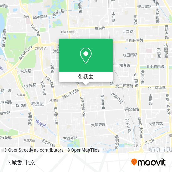 南城香地图