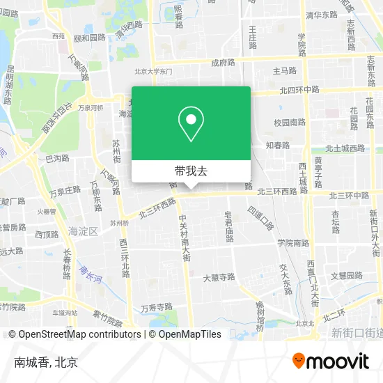南城香地图