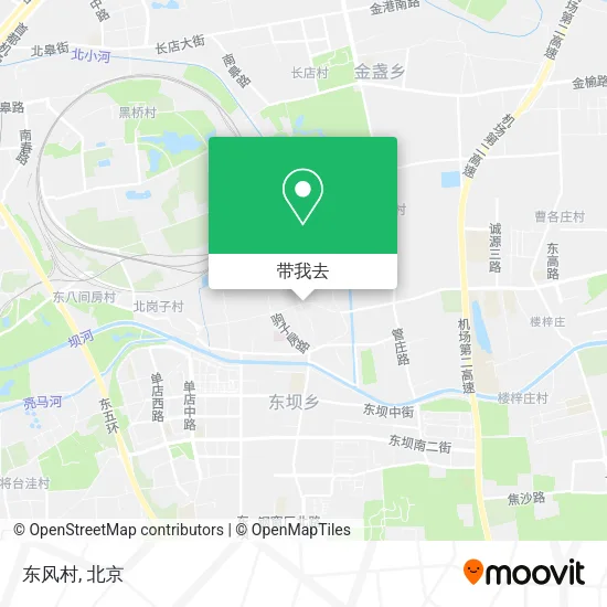东风村地图