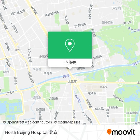 North Beijing Hospital地图