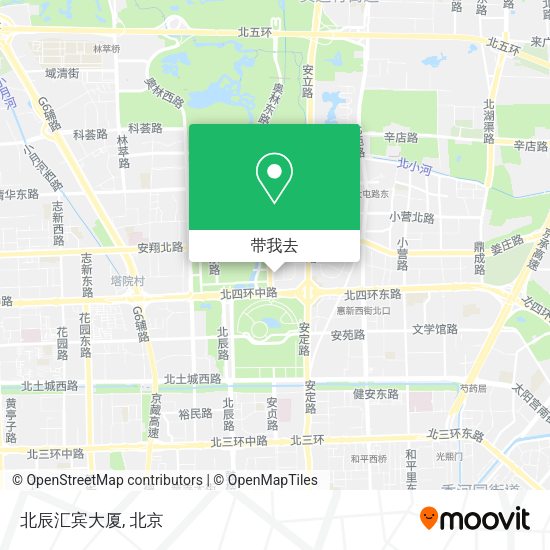 北辰汇宾大厦地图