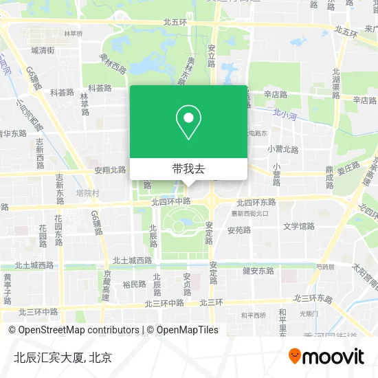 北辰汇宾大厦地图