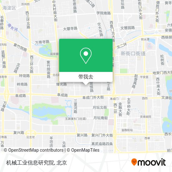机械工业信息研究院地图