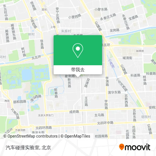 汽车碰撞实验室地图