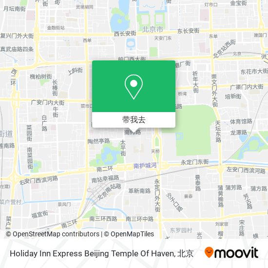 Holiday Inn Express Beijing Temple Of Haven地图