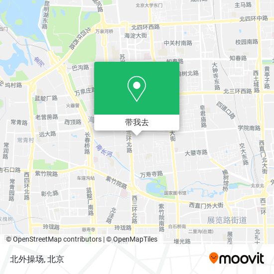 北外操场地图