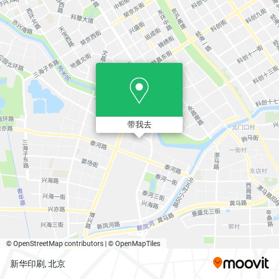 新华印刷地图