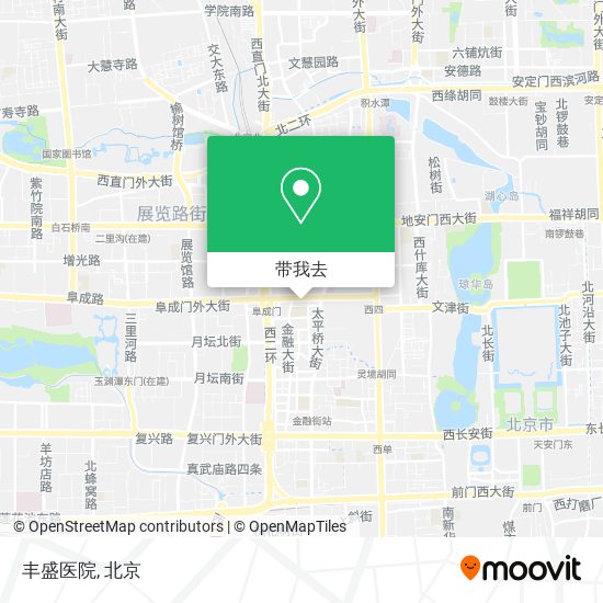 丰盛医院地图
