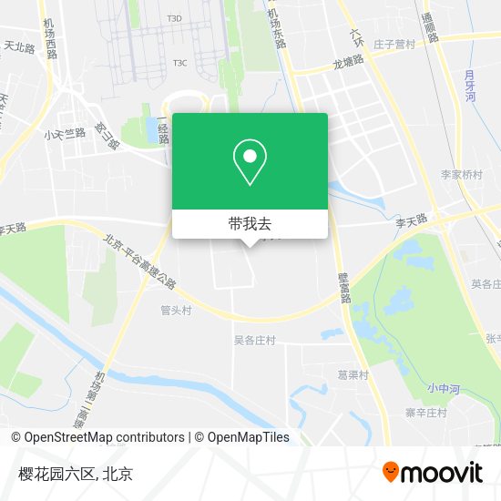 樱花园六区地图