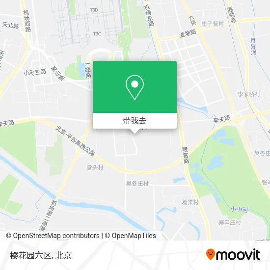 樱花园六区地图