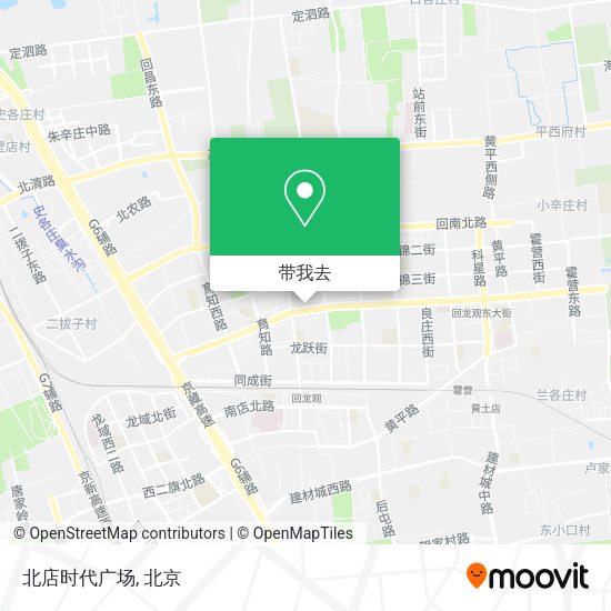 北店时代广场地图