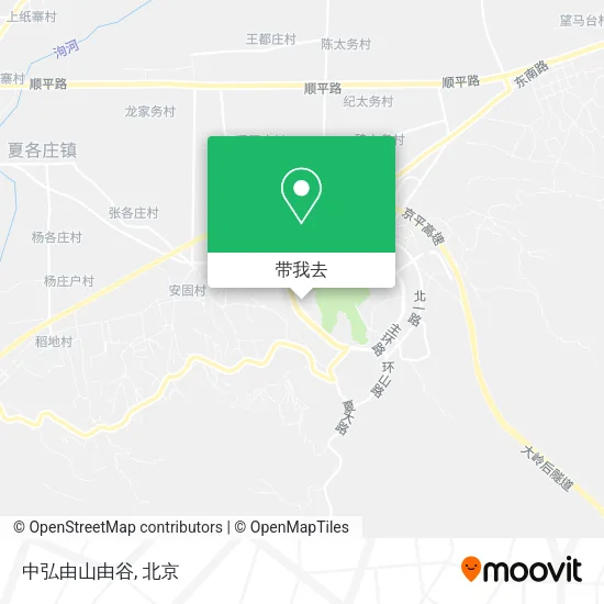 中弘由山由谷地图