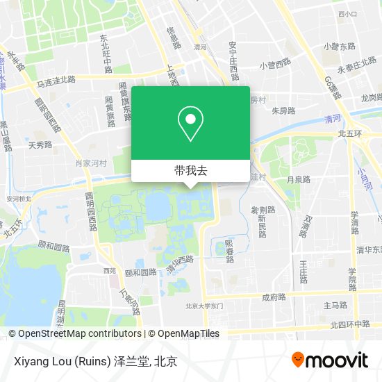 Xiyang Lou (Ruins) 泽兰堂地图