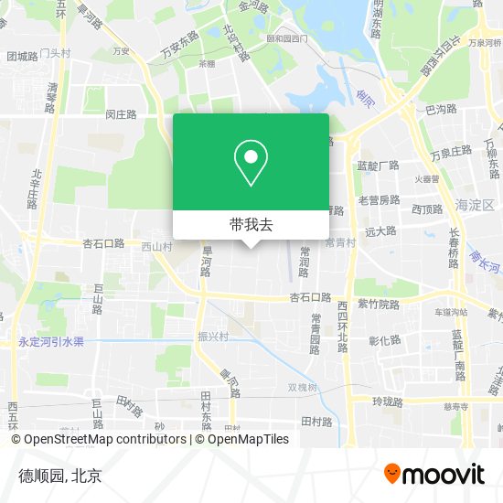 德顺园地图