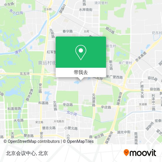 北京会议中心地图