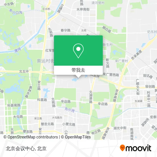 北京会议中心地图